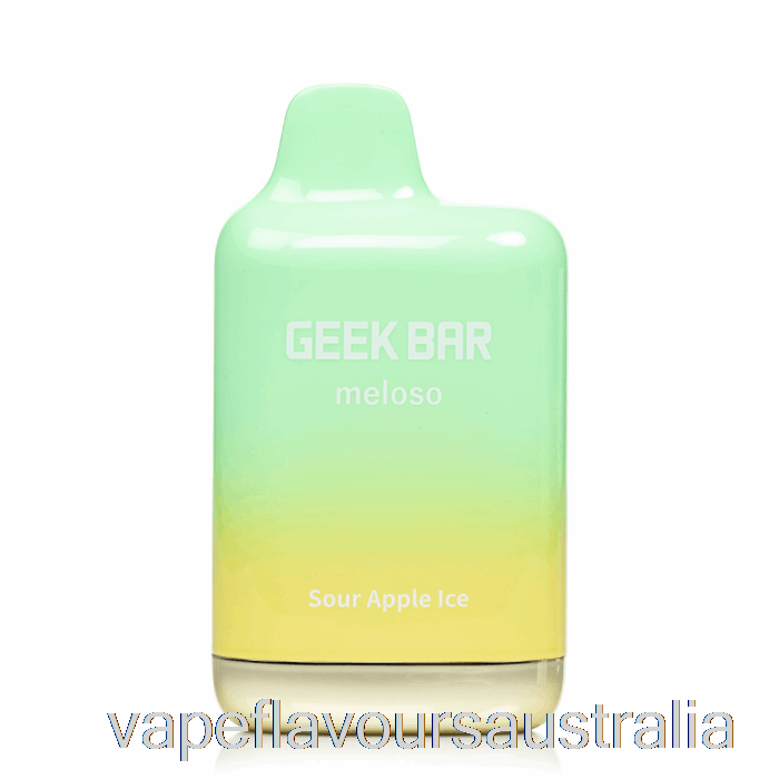 Vape Australia Geek Bar Meloso MAX 9000 Disposable Sour Apple Ice